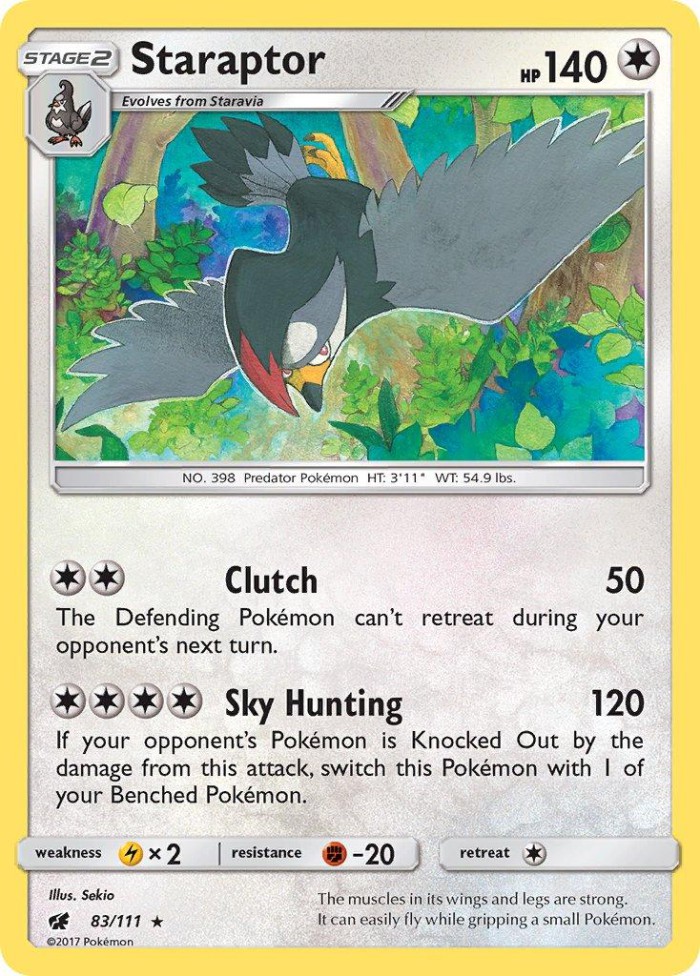 Carte Pokémon: Staraptor [Étouraptor]