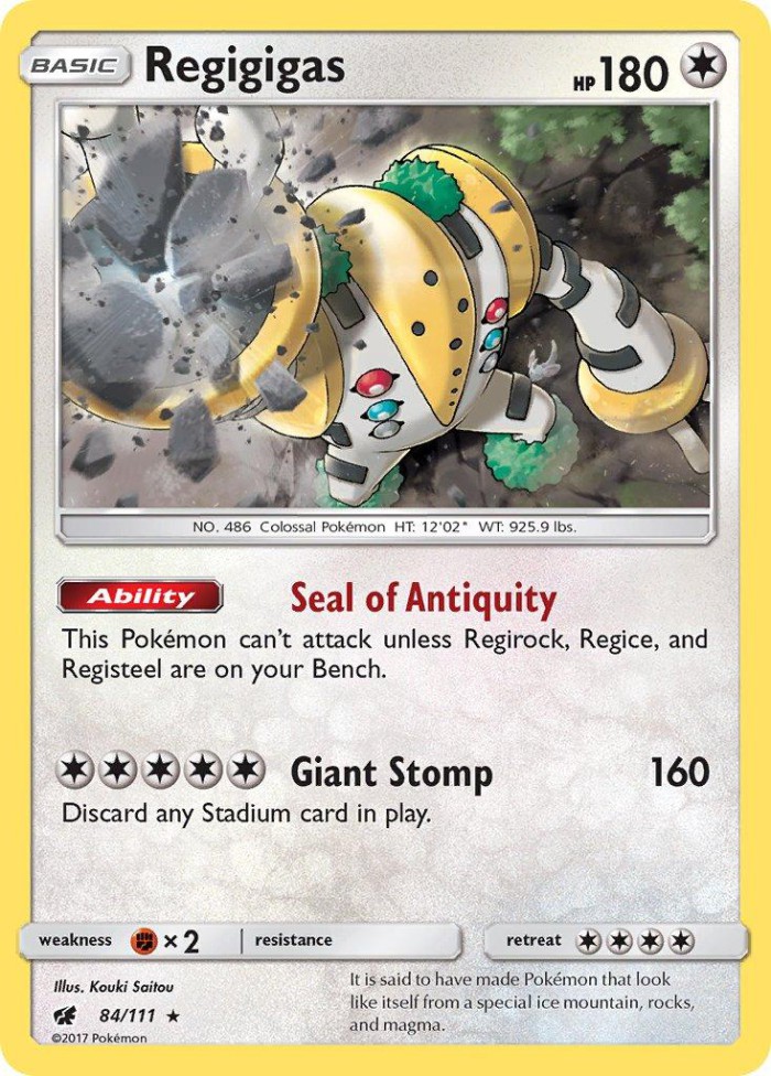 Carte Pokémon: Regigigas [Regigigas]