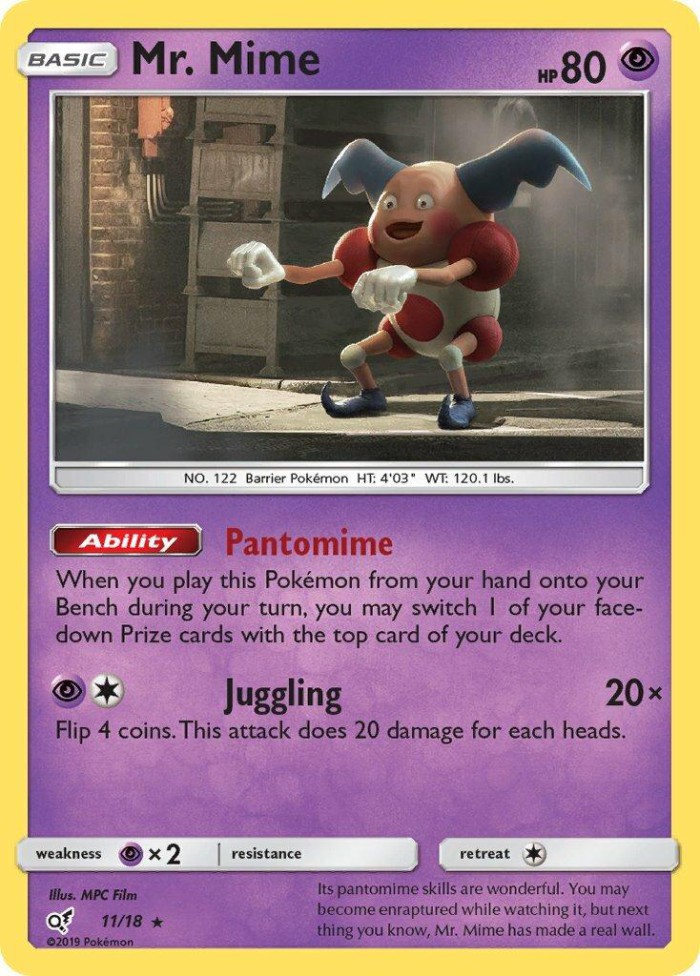 Carte Pokémon: Mr. Mime [M. Mime]