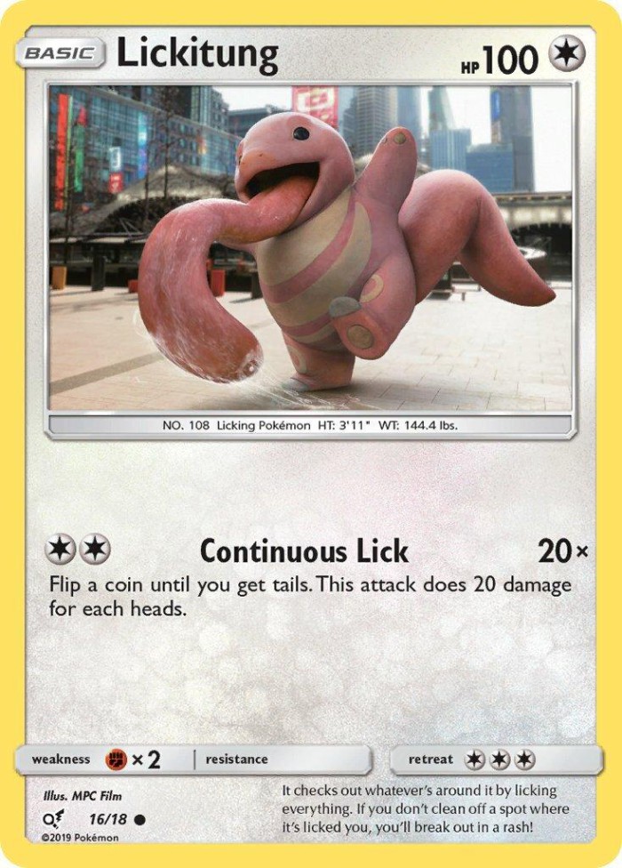 Carte Pokémon: Lickitung [Excelangue]