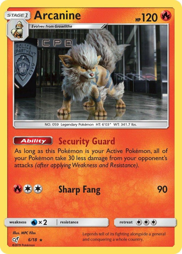 Carte Pokémon: Arcanine [Arcanin]