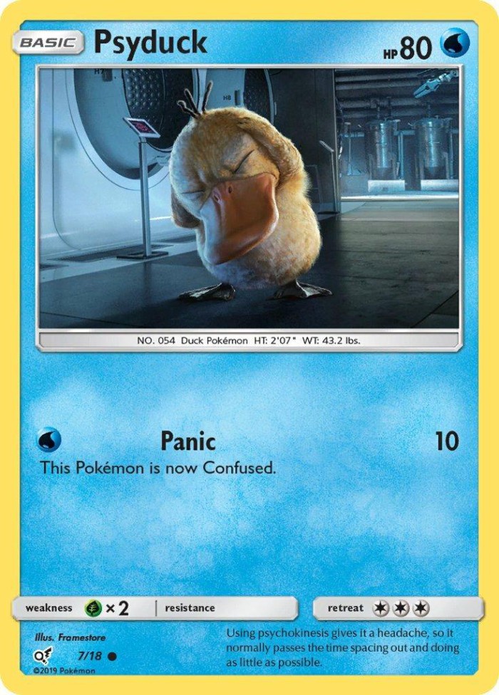 Carte Pokémon: Psyduck [Psykokwak]