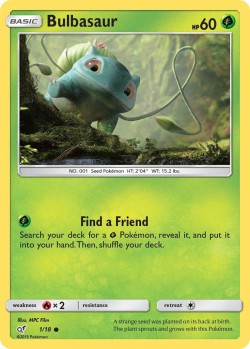 Carte Pokémon: Bulbasaur