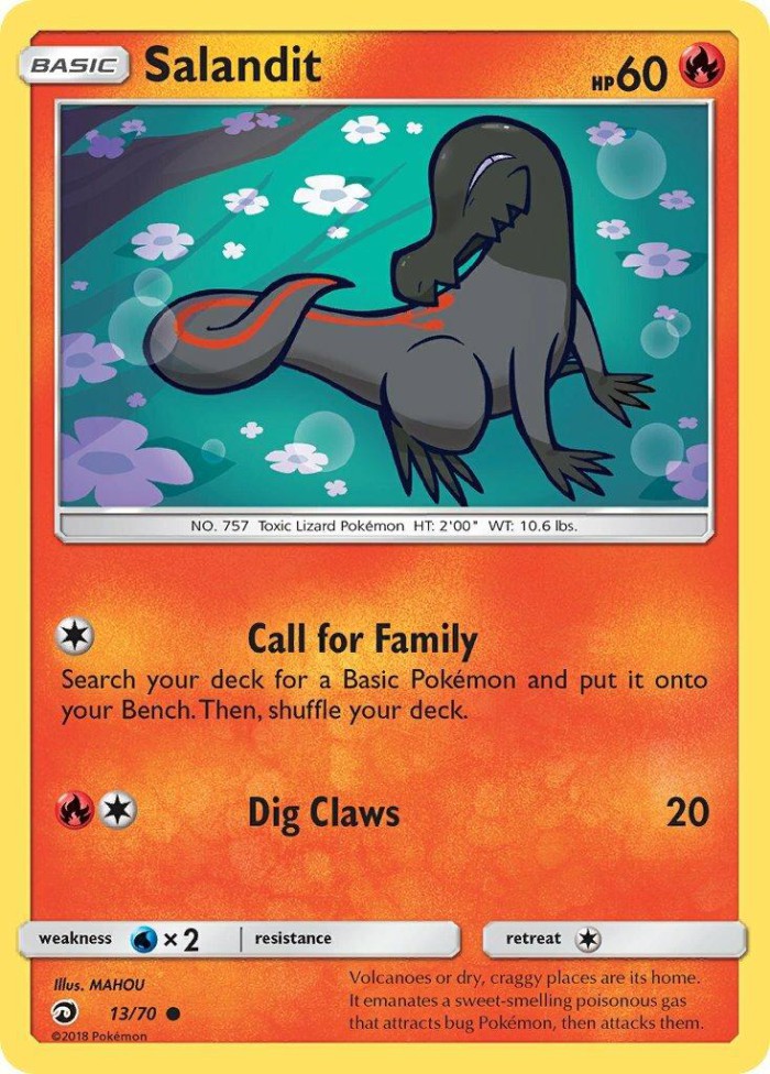 Carte Pokémon: Salandit [Tritox]