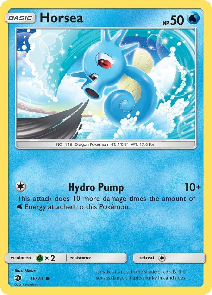 Carte Pokémon: Horsea [Hypotrempe]