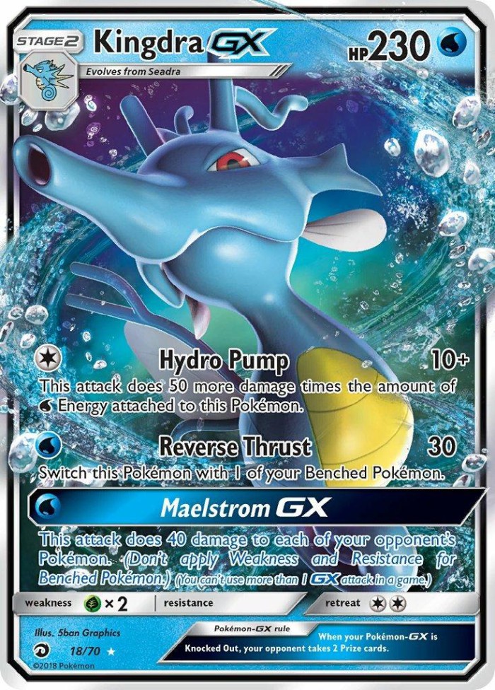 Carte Pokémon: Kingdra GX [Hyporoi GX]