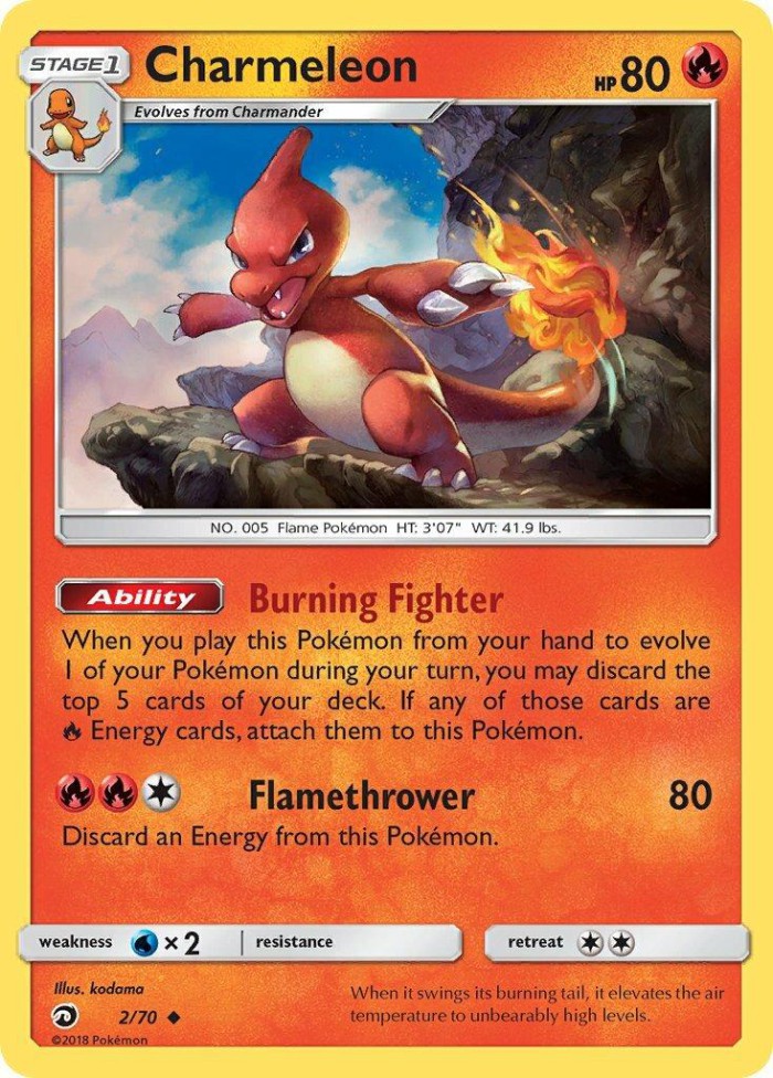 Carte Pokémon: Charmeleon [Reptincel]