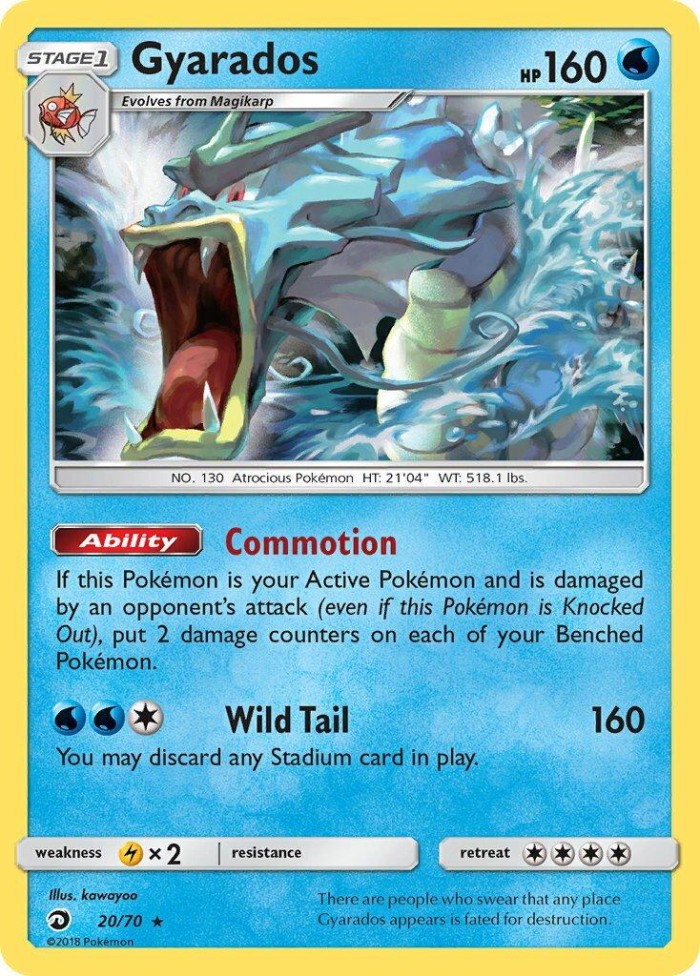 Carte Pokémon: Gyarados [Léviator]