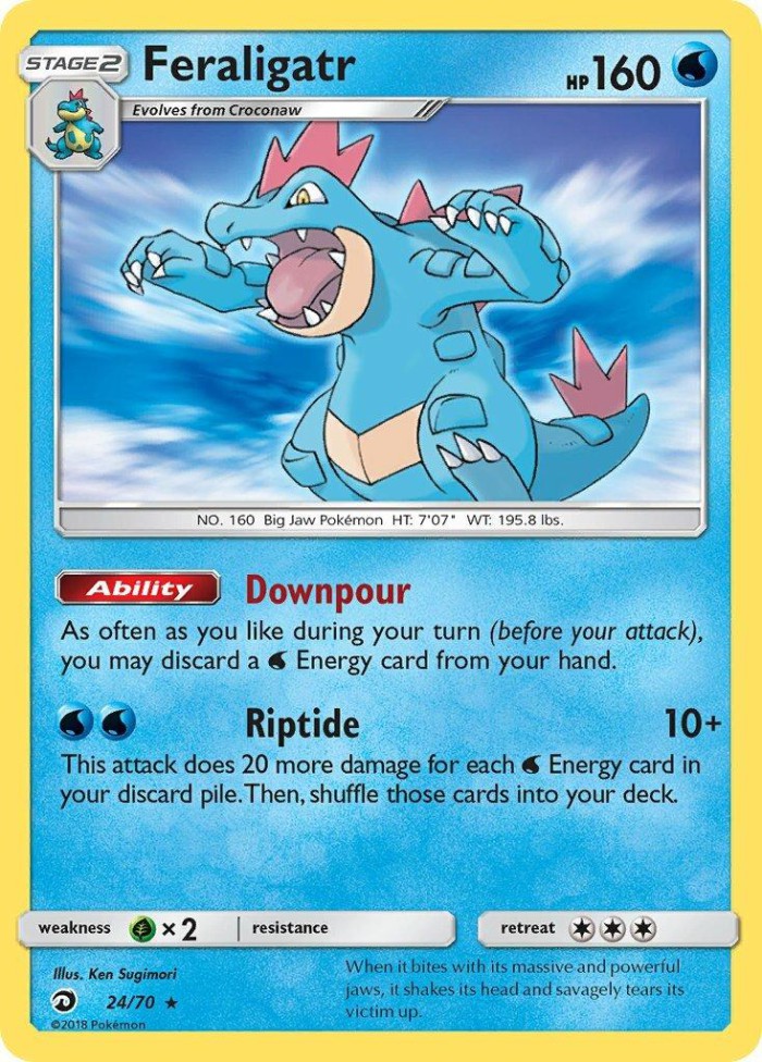 Carte Pokémon: Feraligatr [Aligatueur]