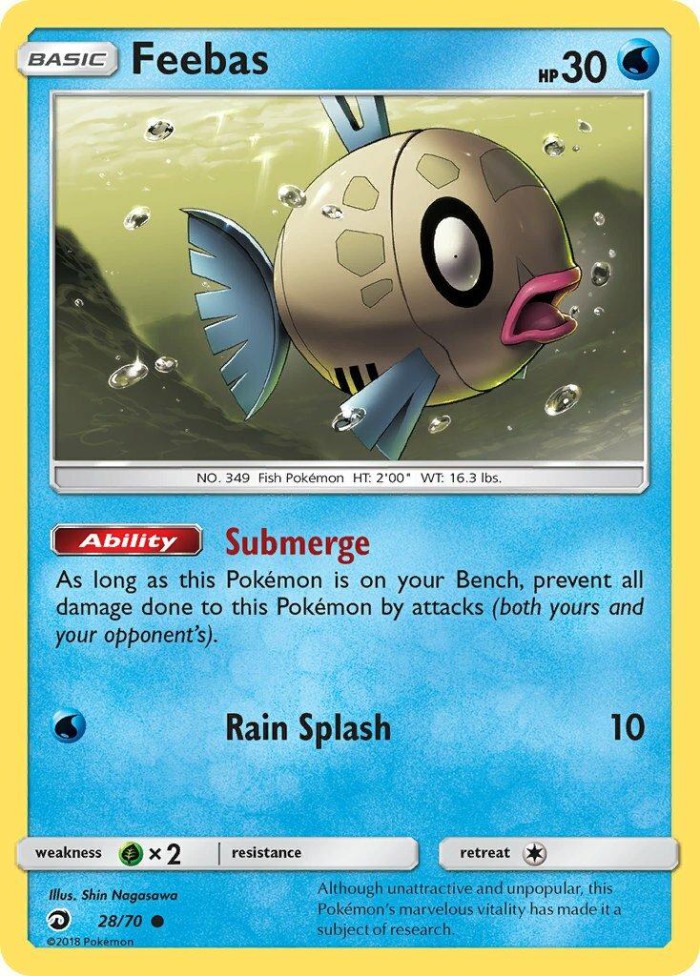 Carte Pokémon: Feebas [Barpau]