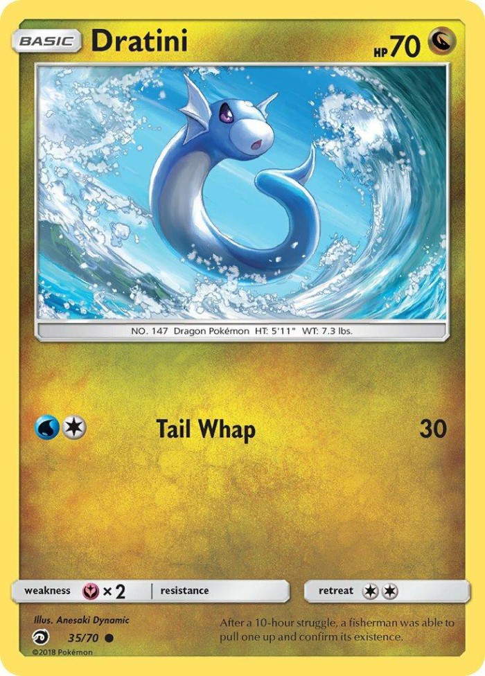 Carte Pokémon: Dratini [Minidraco]