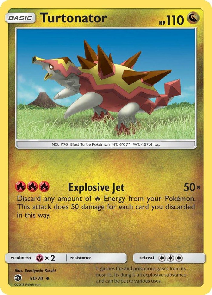 Carte Pokémon: Turtonator [Boumata]