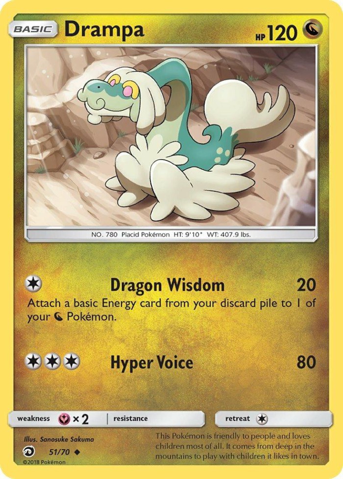 Carte Pokémon: Drampa [Draïeul]