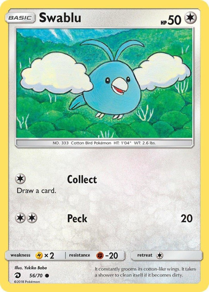 Carte Pokémon: Swablu [Tylton]