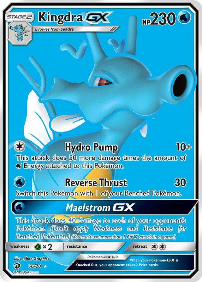 Carte Pokémon: Kingdra GX [Hyporoi GX]