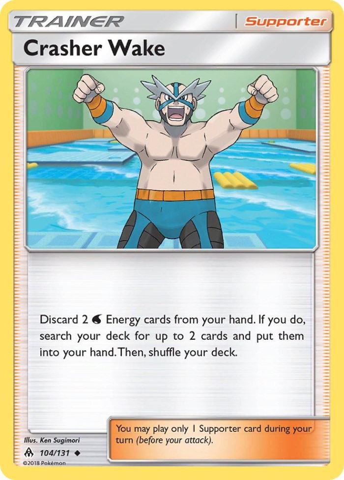 Carte Pokémon: Crasher Wake [Lovis le Teigneux]