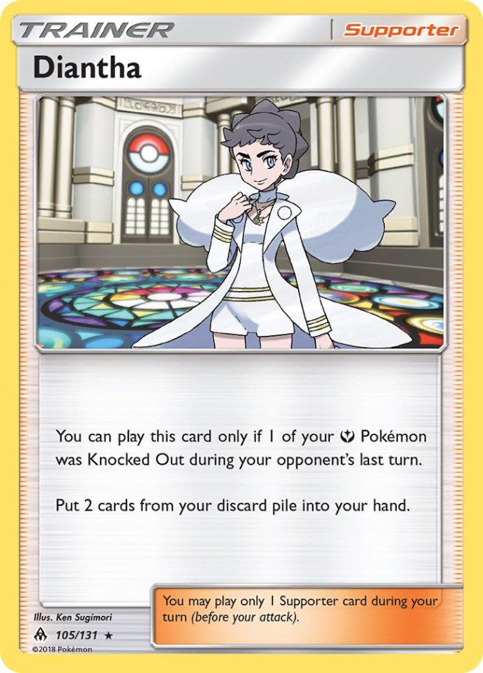 Carte Pokémon: Diantha [Dianthéa]