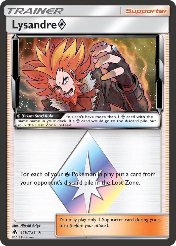 Carte Pokémon: Lysandre Prism Star [Lysandre Prisme Étoile]