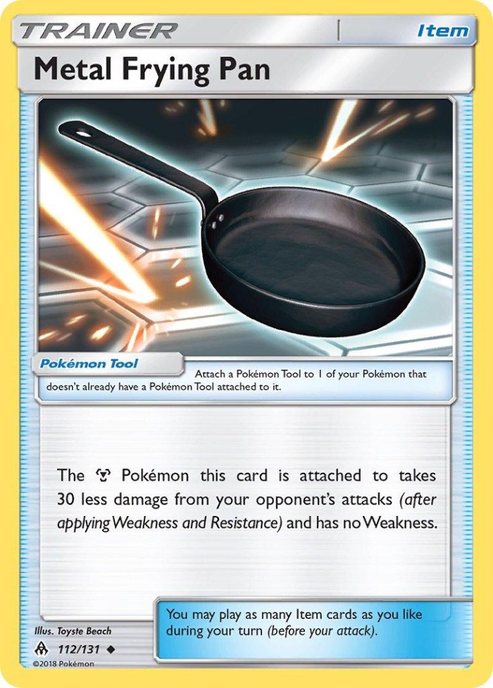 Carte Pokémon: Metal Frying Pan [Poêle Métal]