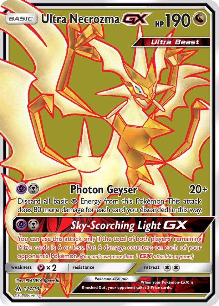 Carte Pokémon: Ultra Necrozma GX [Ultra-Necrozma GX]