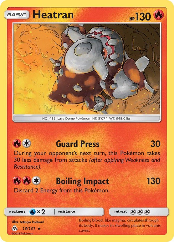 Carte Pokémon: Heatran [Heatran]