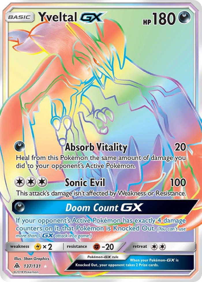 Carte Pokémon: Yveltal GX [Yveltal GX]