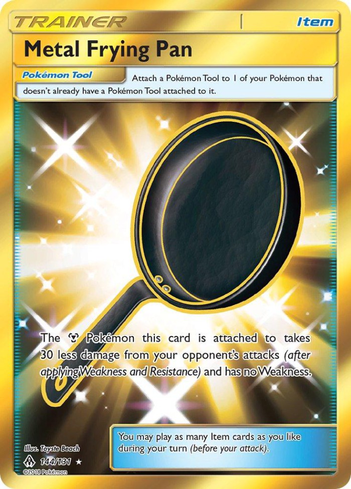 Carte Pokémon: Metal Frying Pan [Poêle Métal]