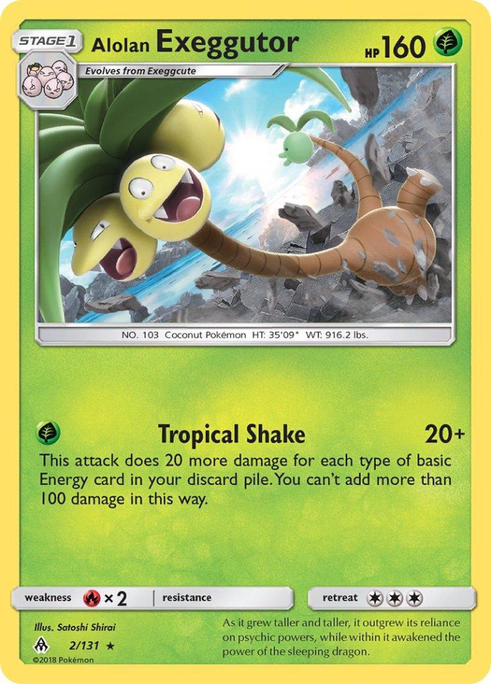 Carte Pokémon: Alolan Exeggutor [Noadkoko d'Alola]