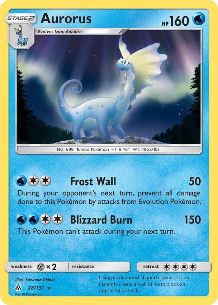 Carte Pokémon: Aurorus [Dragmara]