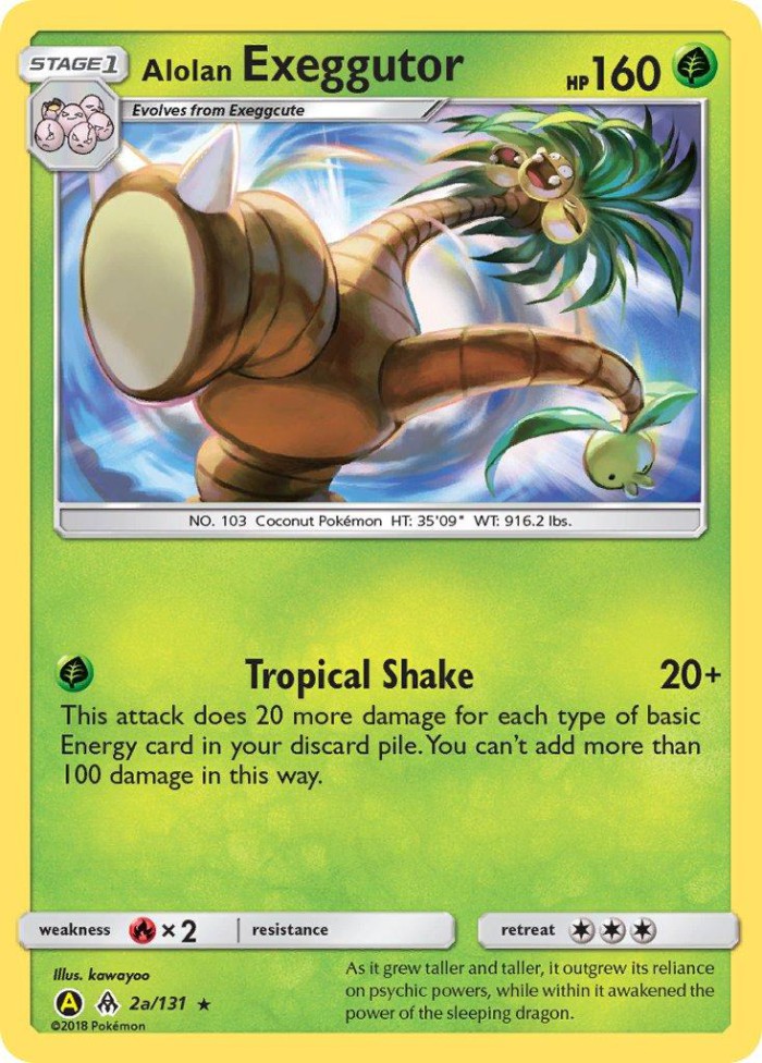 Carte Pokémon: Alolan Exeggutor [Noadkoko d'Alola]