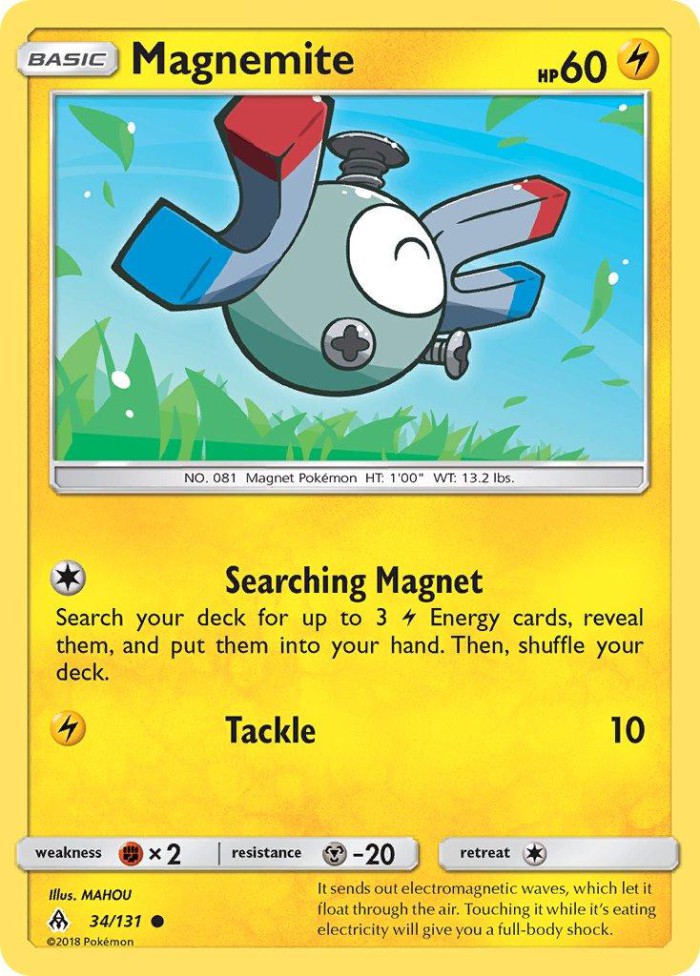 Carte Pokémon: Magnemite [Magnéti]