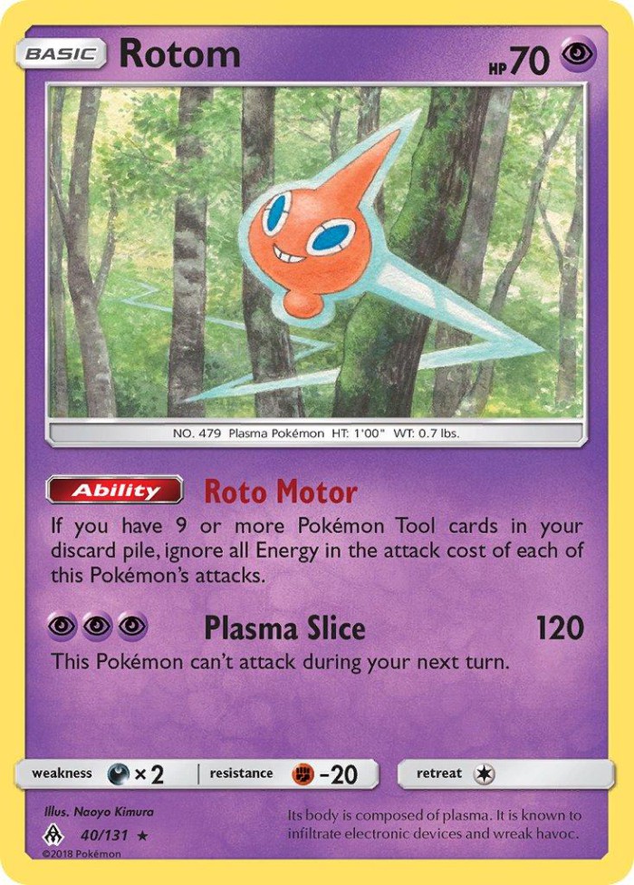 Carte Pokémon: Rotom [Motisma]