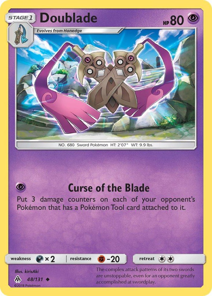 Carte Pokémon: Doublade [Dimoclès]