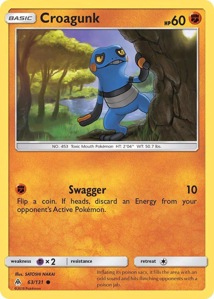 Carte Pokémon: Croagunk [Cradopaud]