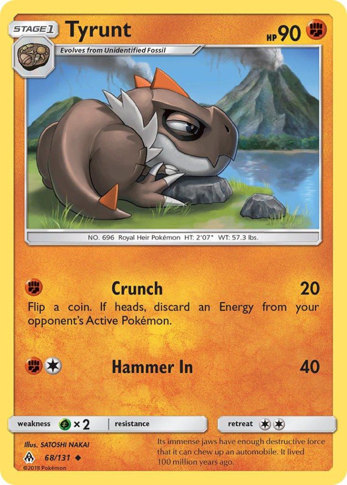 Carte Pokémon: Tyrunt [Ptyranidur]