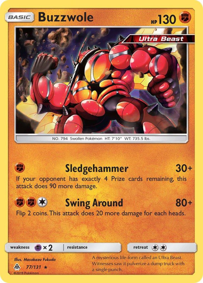 Carte Pokémon: Buzzwole [Mouscoto]