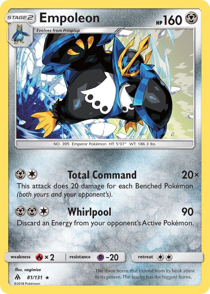 Carte Pokémon: Empoleon [Pingoléon]