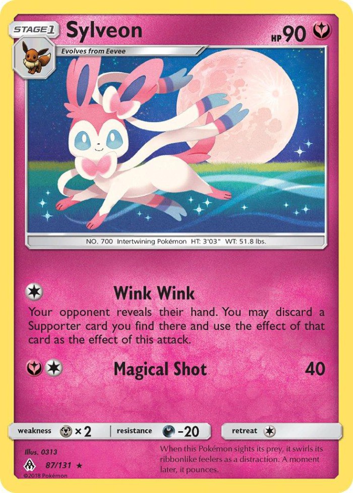 Carte Pokémon: Sylveon [Nymphali]