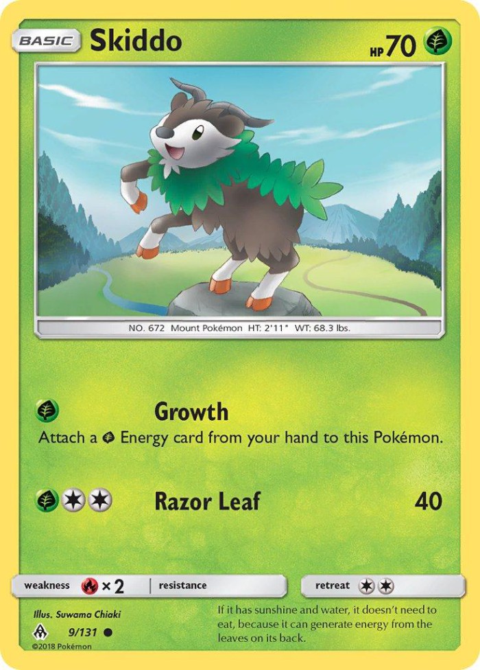 Carte Pokémon: Skiddo [Cabriolaine]