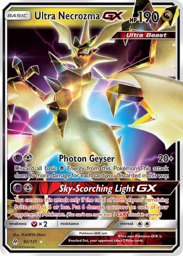 Carte Pokémon: Ultra Necrozma GX [Ultra-Necrozma GX]