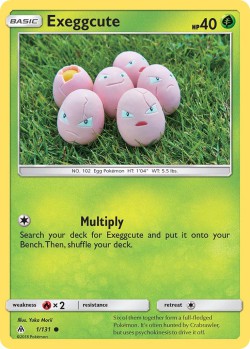 Carte Pokémon: Exeggcute