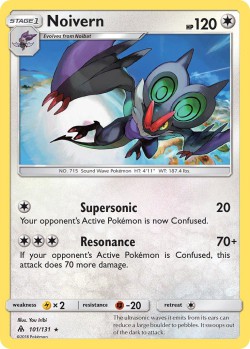 Carte Pokémon: Noivern