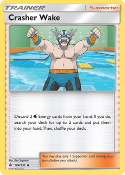 Carte Pokémon: Crasher Wake