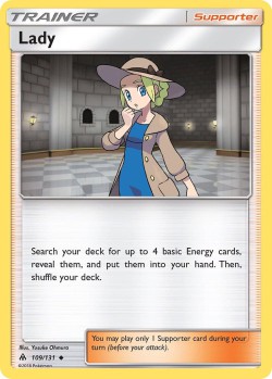 Carte Pokémon: Lady