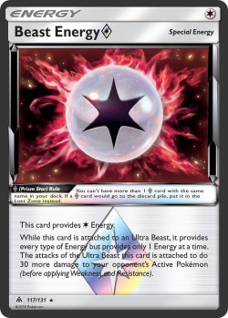 Carte Pokémon: Beast Energy Prism Star