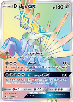 Carte Pokémon: Dialga GX