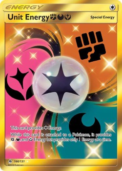 Carte Pokémon: Unit Energy Fighting Darkness Fairy