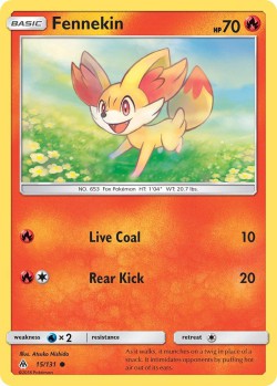 Carte Pokémon: Fennekin