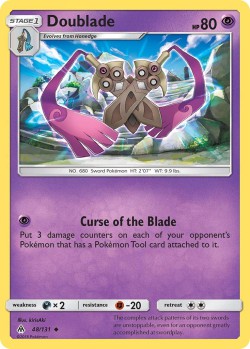 Carte Pokémon: Doublade