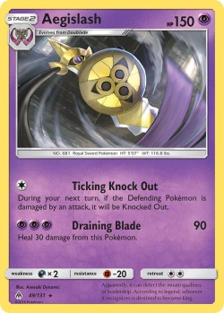 Carte Pokémon: Aegislash